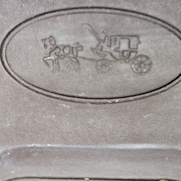 Authentic Coach Q8786 Penny Loafers Classic Pattern Women's Size 8B - Picture 9 of 12